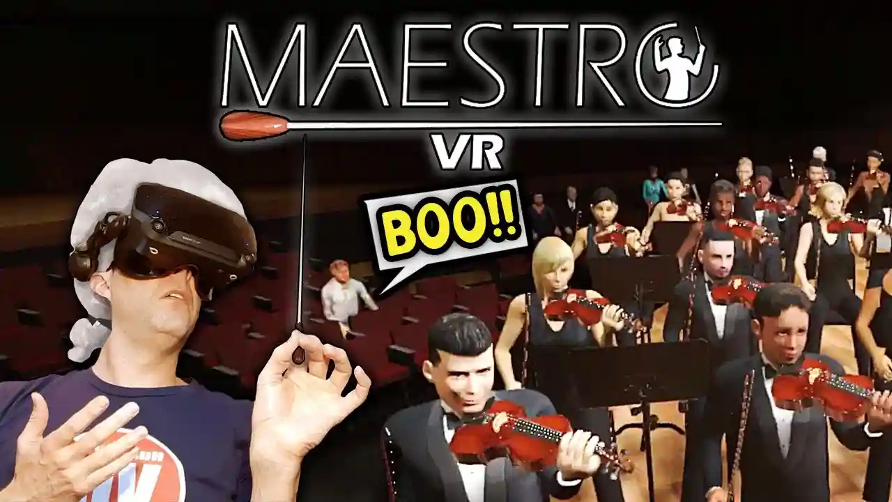 I get heckled while conducting a VR orchestra! (Maestro VR)
