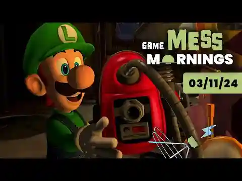 Luigi's Mansion 2 and Paper Mario Release Dates Confirmed | Game Mess Mornings 03/11/24